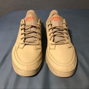 Adidas Originals Men's Beige Savanna Supercourt Sneakers FV4656 Used Sz 11